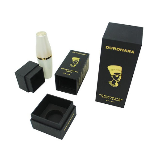 Logo personnalisé luxe papier boîte parfum carton Cube épaule cadeau emballage boîte bougie parfum boîte