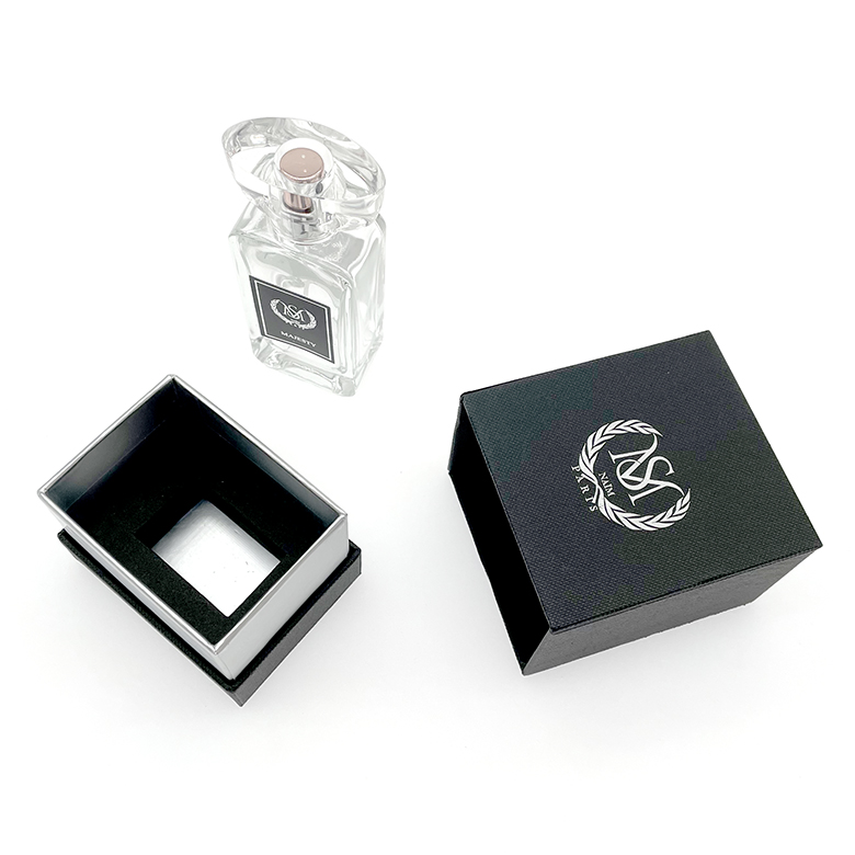 Logo personnalisé luxe papier boîte parfum carton Cube épaule cadeau emballage boîte bougie parfum boîte