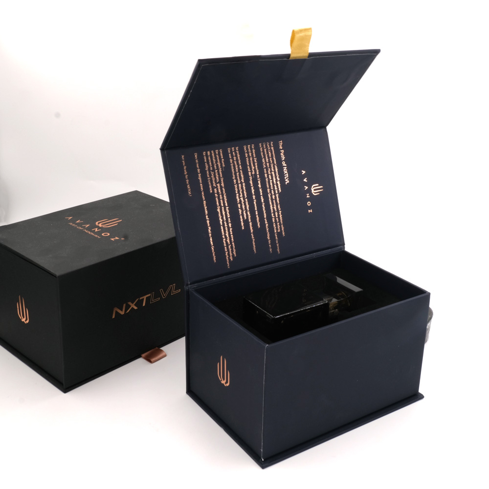 Les coffrets cadeaux de parfum de carton de tendance chaude conçoivent la boîte faite sur commande d'emballage de bouteille de parfum de luxe