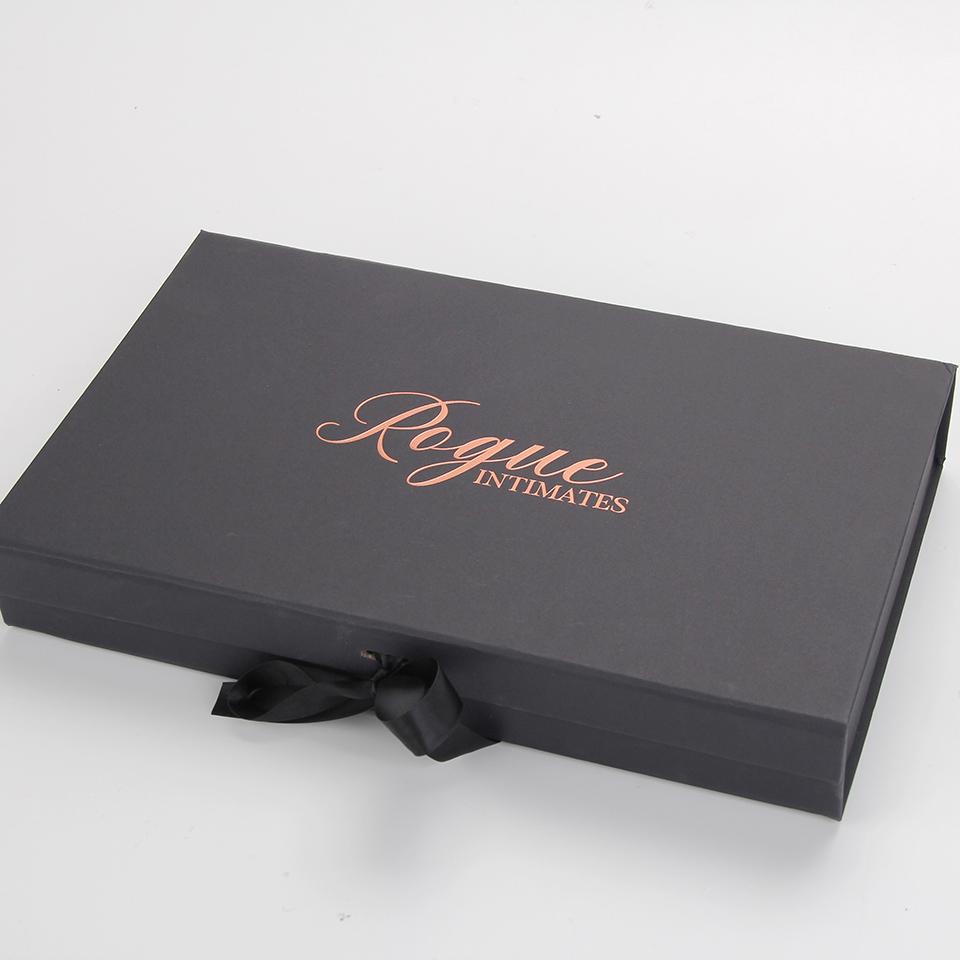 Pliage noir mat personnalisé avec boîte d'emballage de paquet d'extension de cheveux de luxe avec logo avec boîte d'emballage d'extension de cheveux de luxe avec logo